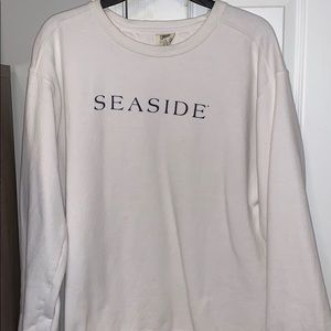 White Seaside Sweatshirt